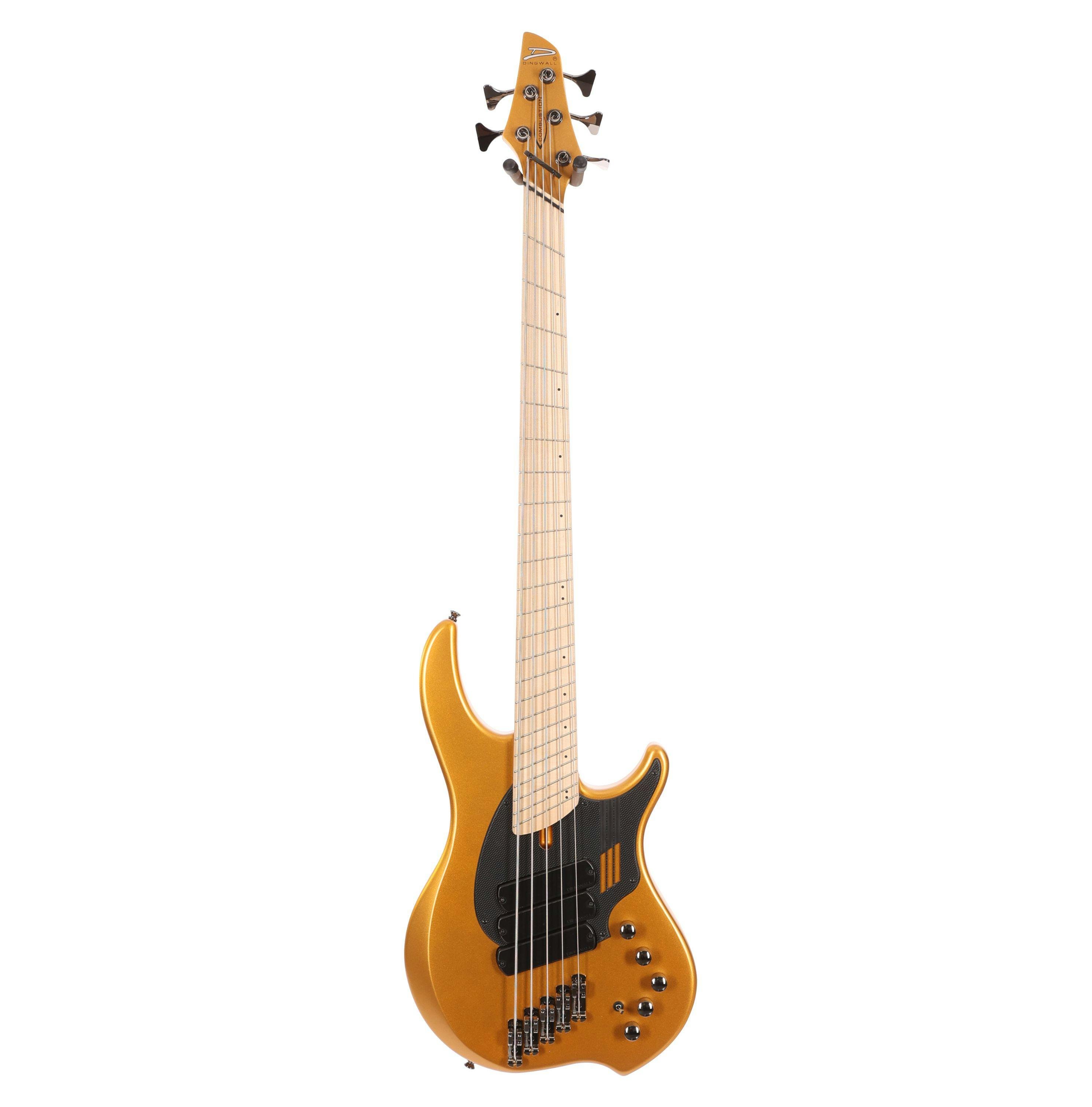 【美品】DINGWALL NG-3 5st / Matte Gold Dingwall NG-3 5-String Electric Bass Guitar in Matte Metallic Gold